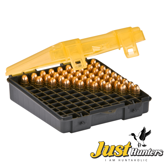 PLANO AMMO CASE FOR 100-COUNT 9MM OR .380 BULLETS