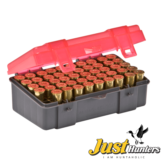 PLANO AMMO CASE 50-COUNT LARGE HANDGUN AMMO CASE