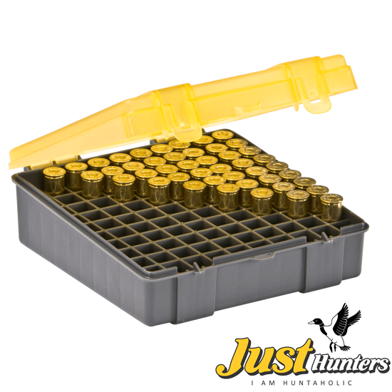 PLANO AMMO CASE 100-COUNT LARGE HANDGUN AMMO CASE