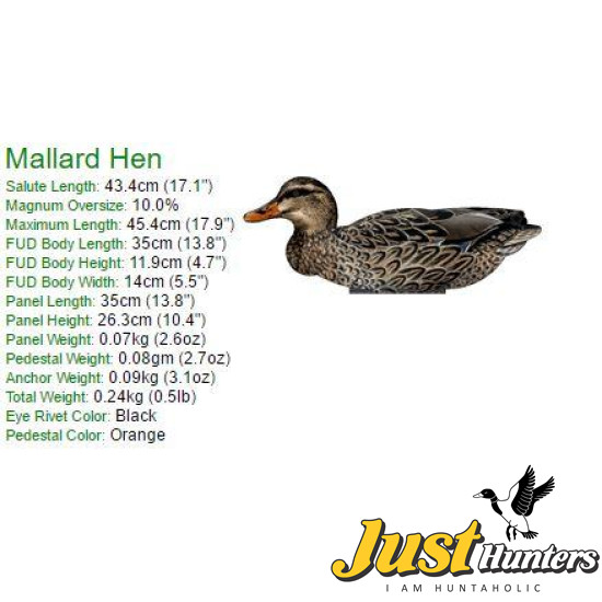 Mallard Foldable, Portable, Shotproof Decoys