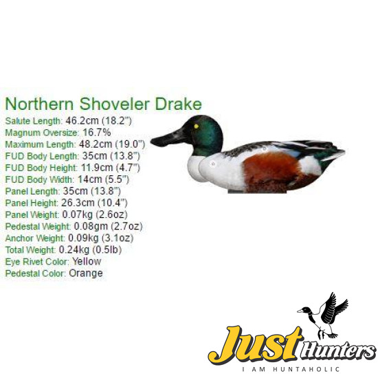 Shoveler Foldable, Portable, Shotproof Decoys