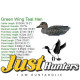 Green Wing Teal Foldable, Portable, Shotproof Decoys