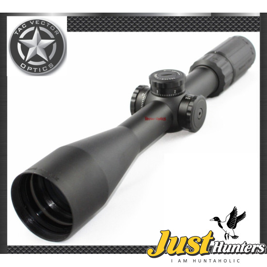 Vector Optics Marksman 6-25x50 Tactical Gun Rifle Scope MPT1 Reticle Low Turret 1/10 MIL