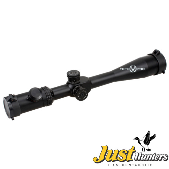 Vector Optics Sentinel 8-32x50 Tactical Rifle Scope Telescopic Sight with Mark Ring Honeycomb Sunshade for Fox Deer Hunting