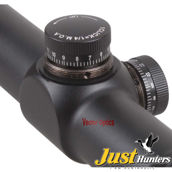 Vector Optics Nova 5-15x 42mm AO Adjustable Objective Riflescope BDC Reticle Telescopic Gun Sight Matte for Hunting Shooting