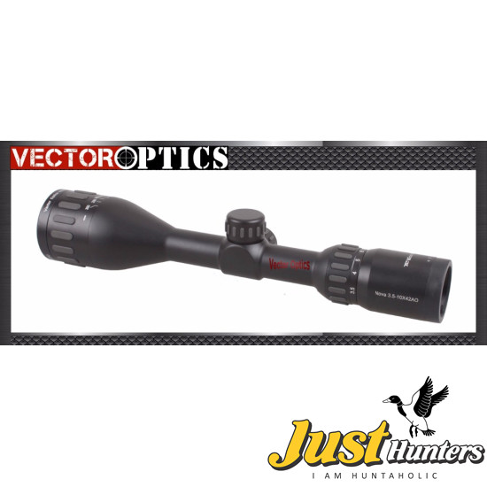 Vector Optics Nova 5-15x 42mm AO Adjustable Objective Riflescope BDC Reticle Telescopic Gun Sight Matte for Hunting Shooting