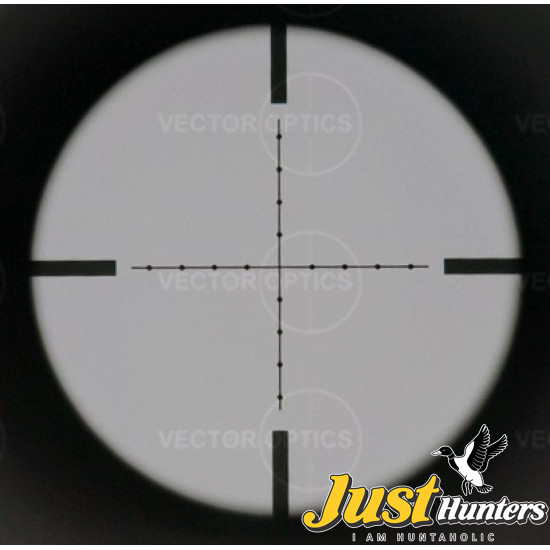 Vector Optics Counterpunch 6-25x56 First Focal Plane Tactical Mildot FFP Riflescope / 30mm Monotube with Mount Ring 1/4 MOA Vector Optics Counterpunch 6-25x56 First Focal Plane Tactical Mildot FFP Riflescope / 30mm Monotube with Mount Ring 1/4 MOA
