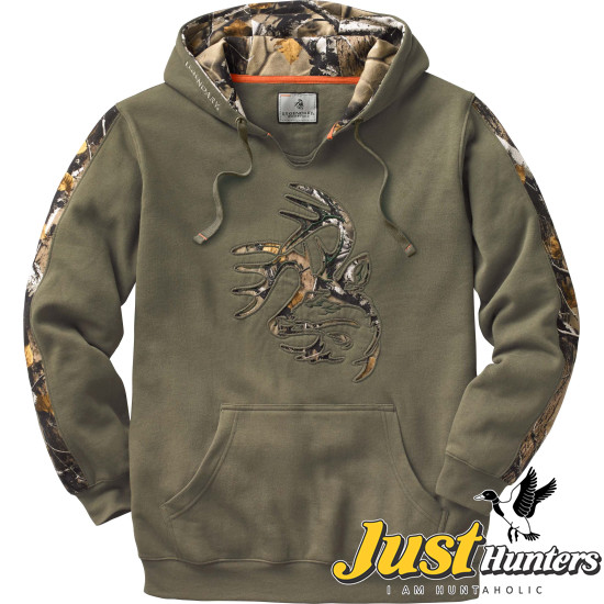 MEN\'S CAMO OUTFITTER HOODIE GREEN