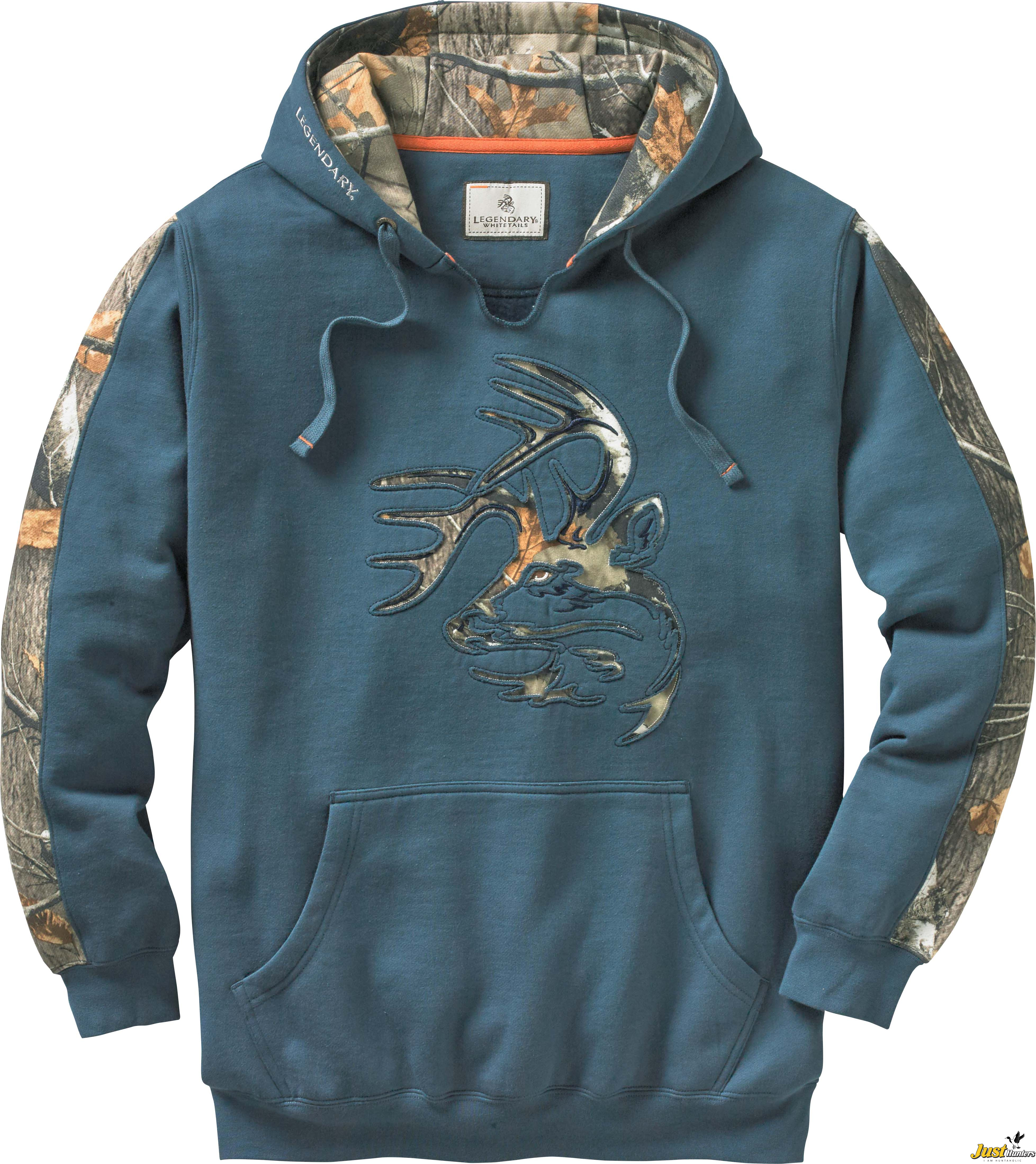 MEN S CAMO OUTFITTER HOODIE BLUE