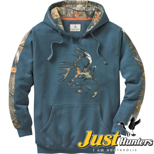 MEN S CAMO OUTFITTER HOODIE BLUE