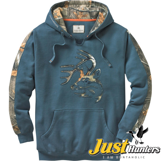 MEN\'S CAMO OUTFITTER HOODIE BLUE