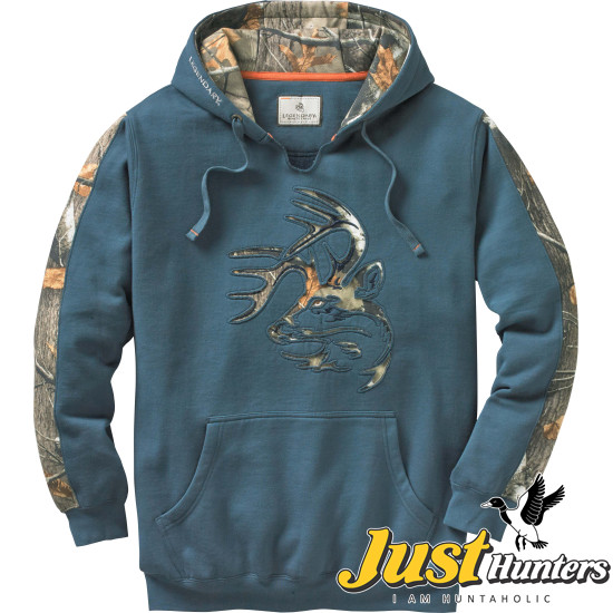 MEN S CAMO OUTFITTER HOODIE BLUE