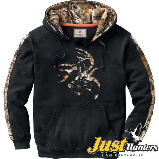 MEN\'S CAMO OUTFITTER HOODIE GREY