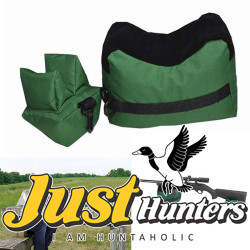 Gun Rest Bag Portable Shooting Rear Set Front and Rear Rifle Target Hunting Bench Unfilled Stand