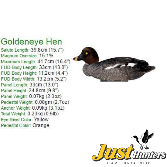 Goldeneye Foldable, Portable, Shotproof Decoys