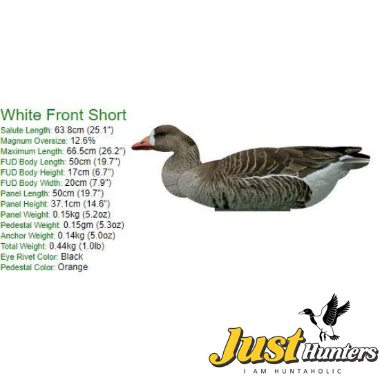 White Front Decoy Foldable, Portable, Shotproof Decoys