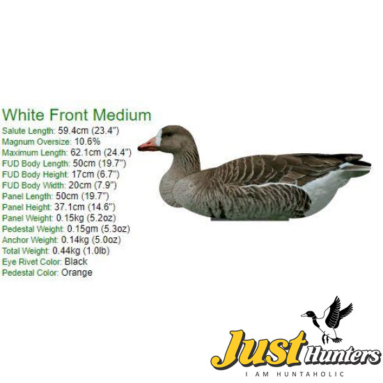 White Front Decoy Foldable, Portable, Shotproof Decoys