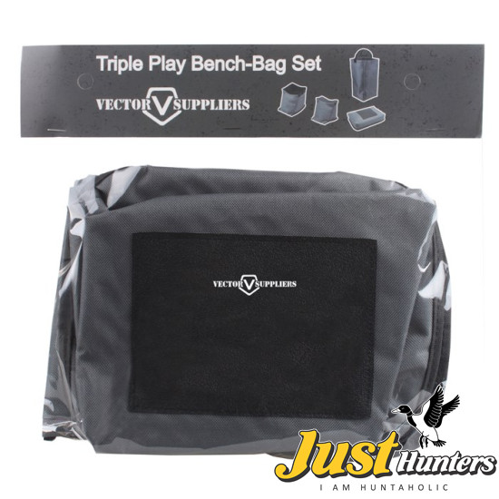 Vector Optics Portable Foldable Triple Play Front Rear Rifle Hunting Shooting Rest Support Weight Bench Rest Bags 