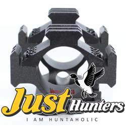 Vector Optics 30mm 1Inch One Piece Offset Weaver Mount Short Version W/ Tri-Rail Integrated Scope Rings