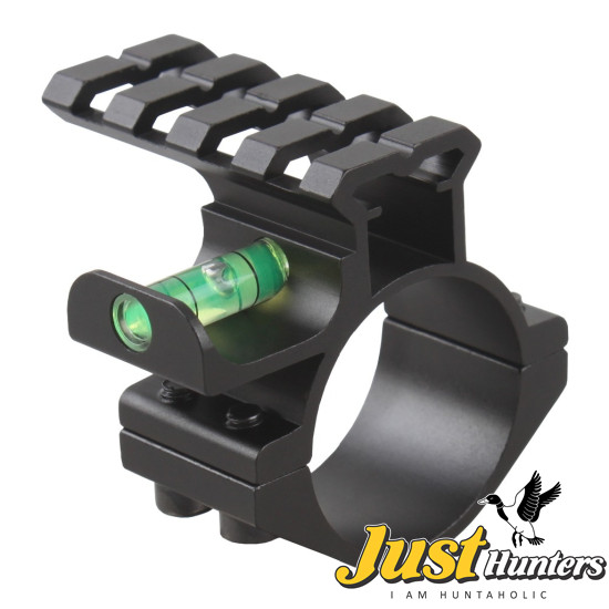  Vector Optics 30mm and 25.4mm 1 Inch Riflescope Scope Level Mount Ring Bracket Adapter with Accessory Picatinny Rail 
