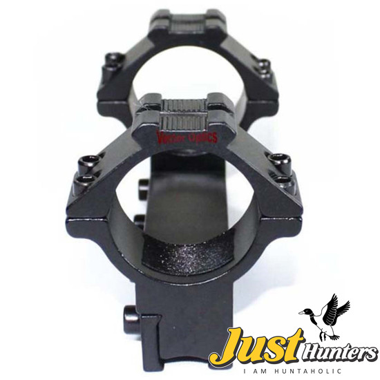 Vector Optics 30mm OnePiece Dovetail Rifle Scope Mount Double Rings with Top Picatinny Rail