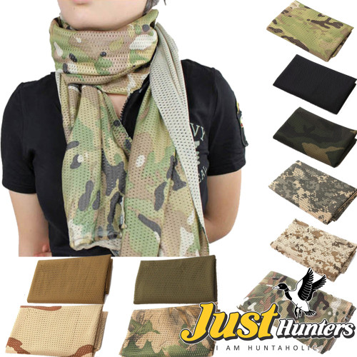 Wholesale Absorb Breathable Tactical Camouflage Scarf Outdoor Sports