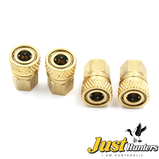 PCP Airforce Paintball Quick Coupler Connector Quick Disconnect Copper M10 Thread For Air Socket Connection