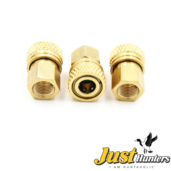 PCP Airforce Paintball Quick Coupler Connector Quick Disconnect Copper M10 Thread For Air Socket Connection