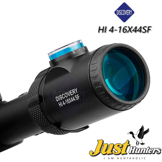 DISCOVERY OPTICS SCOPE HI 4-16X44 SF HK Reticle Half MIL-DOT