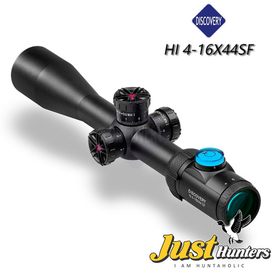 DISCOVERY OPTICS SCOPE HI 4-16X44 SF HK Reticle Half MIL-DOT