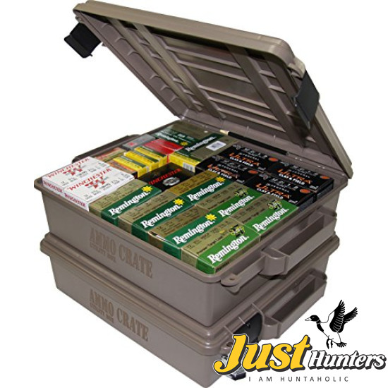 MTM ACR5-72 Ammo Crate Utility Box with 4.5" Deep, Medium, Dark Earth
