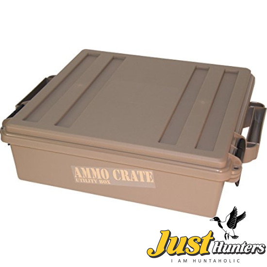 MTM ACR5-72 Ammo Crate Utility Box with 4.5" Deep, Medium, Dark Earth