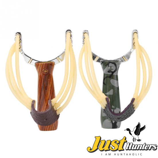 Powerful Slingshot Alloy Rubber Hunting Slingshot