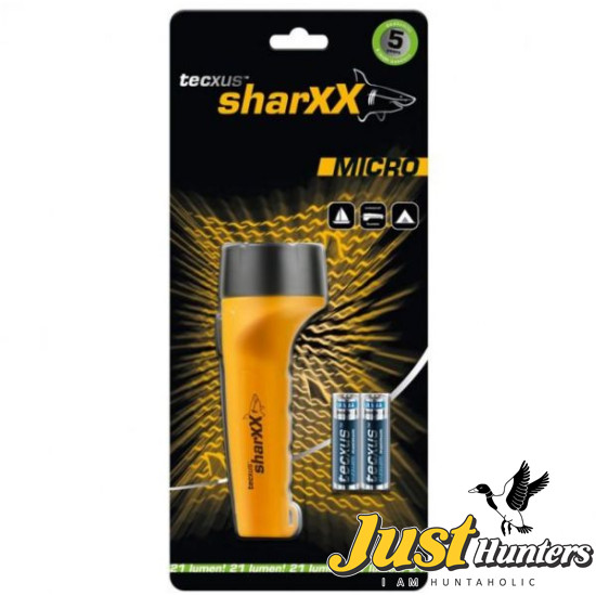 Tecxus Sharxx Micro LED Flashlight Waterproof and Floatable
