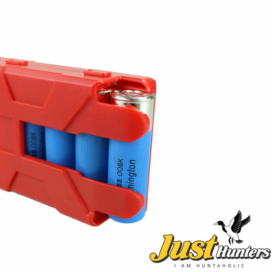 Quick Access Shotgun Shell Magazine Carrier ABS Plastic Case 10 Rounds for 12G