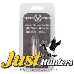 Vector Optics 9mm Cartridge Red Laser Bore Sighter Vector Optics 9mm Cartridge Red Laser Bore Sighter