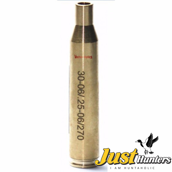 Vector Optics 25-06 Rem, 270 Win, 30-06 Caliber Cartridge Red Laser Bore Sighter