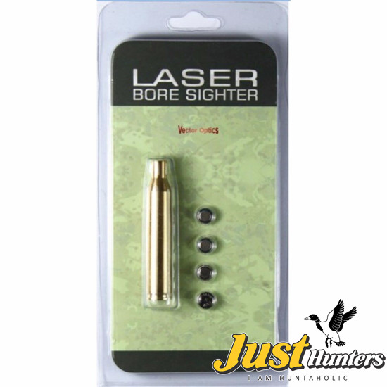 Vector Optics 25-06 Rem, 270 Win, 30-06 Caliber Cartridge Red Laser Bore Sighter