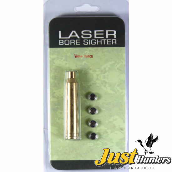 Vector Optics .300 Winchester Magnum Caliber Cartridge Rifle Red Laser Bore Sight 300WIN Boresighter