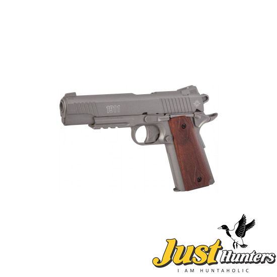 Crosman 1911 (Silver) CO2-powered Pellet Pistol