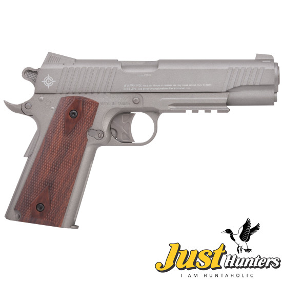 Crosman 1911 (Silver) CO2-powered Pellet Pistol