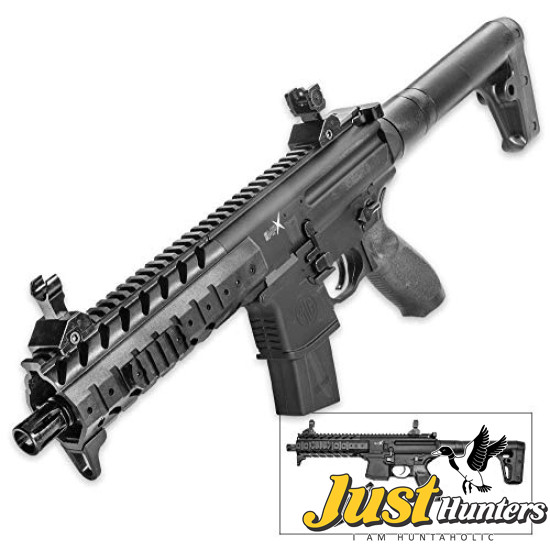 Sig Sauer MPX .177 Air Rifle, 30 Rounds, Black Sig Sauer MPX .177 Air Rifle, 30 Rounds, Black