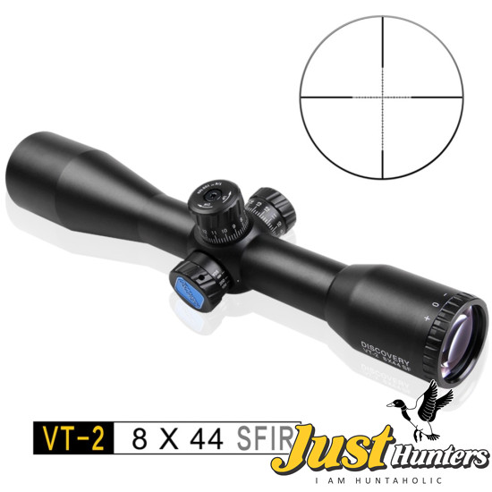 DISCOVERY OPTICS SCOPE VT-2 8X44 SF Mil Dot Reticle