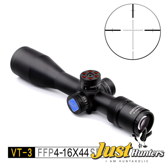 Discovery Optics Scope VT-3 4-16X44 SF FFP Compact Riflescope
