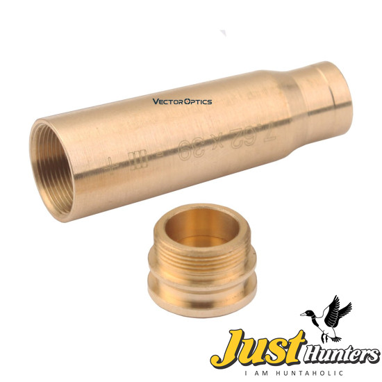 Vector Optics 7.62x39 mm Cartridge Red Laser Bore Brass Boresighter
