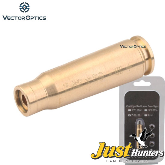 Vector Optics 7.62x39 mm Cartridge Red Laser Bore Brass Boresighter