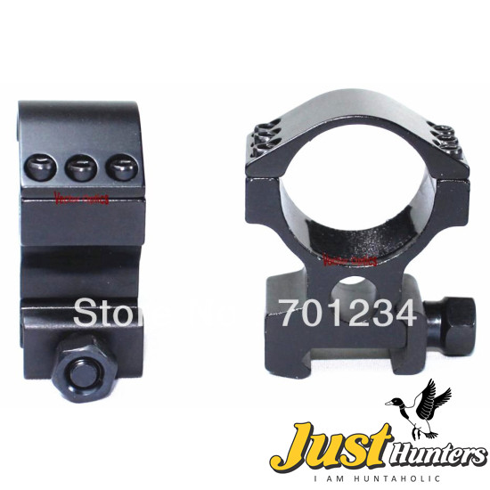 Vector Optics 30mm Riflescope Tactical High Weaver Mount Ring