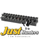 Vector Optics 13 Slots Double Rail Rise & 45 Degree Mount Base QD Picatinny Weaver Rail