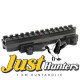 Vector Optics 13 Slots Double Rail Rise & 45 Degree Mount Base QD Picatinny Weaver Rail