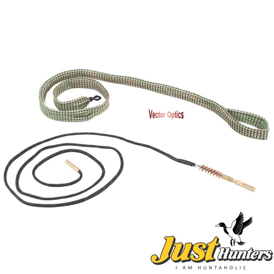 Vector Optics .308 Bore Snake Gun Cleaning with Bronze Brush